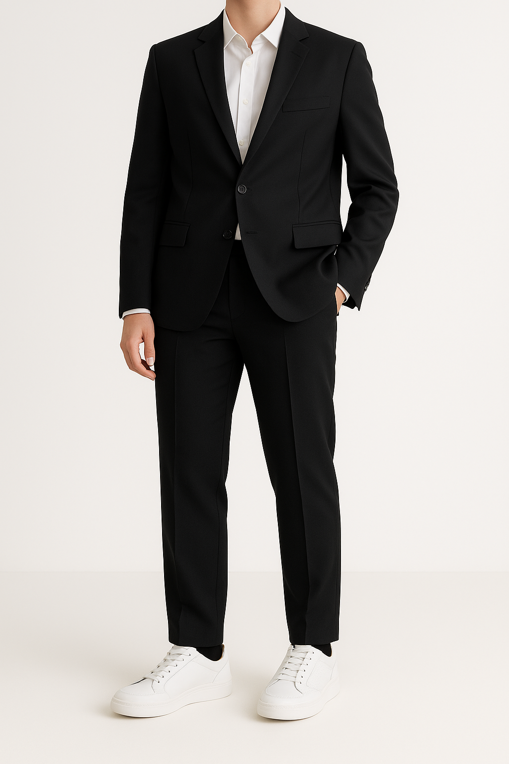 Sneaker blanco casual