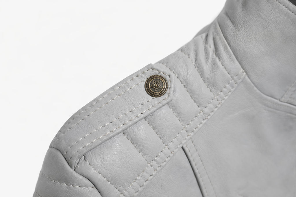 Chamarra de mujer de piel