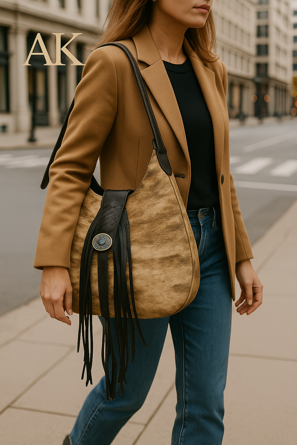 Bolsa de Pelo de Vaca  – Moda Responsable