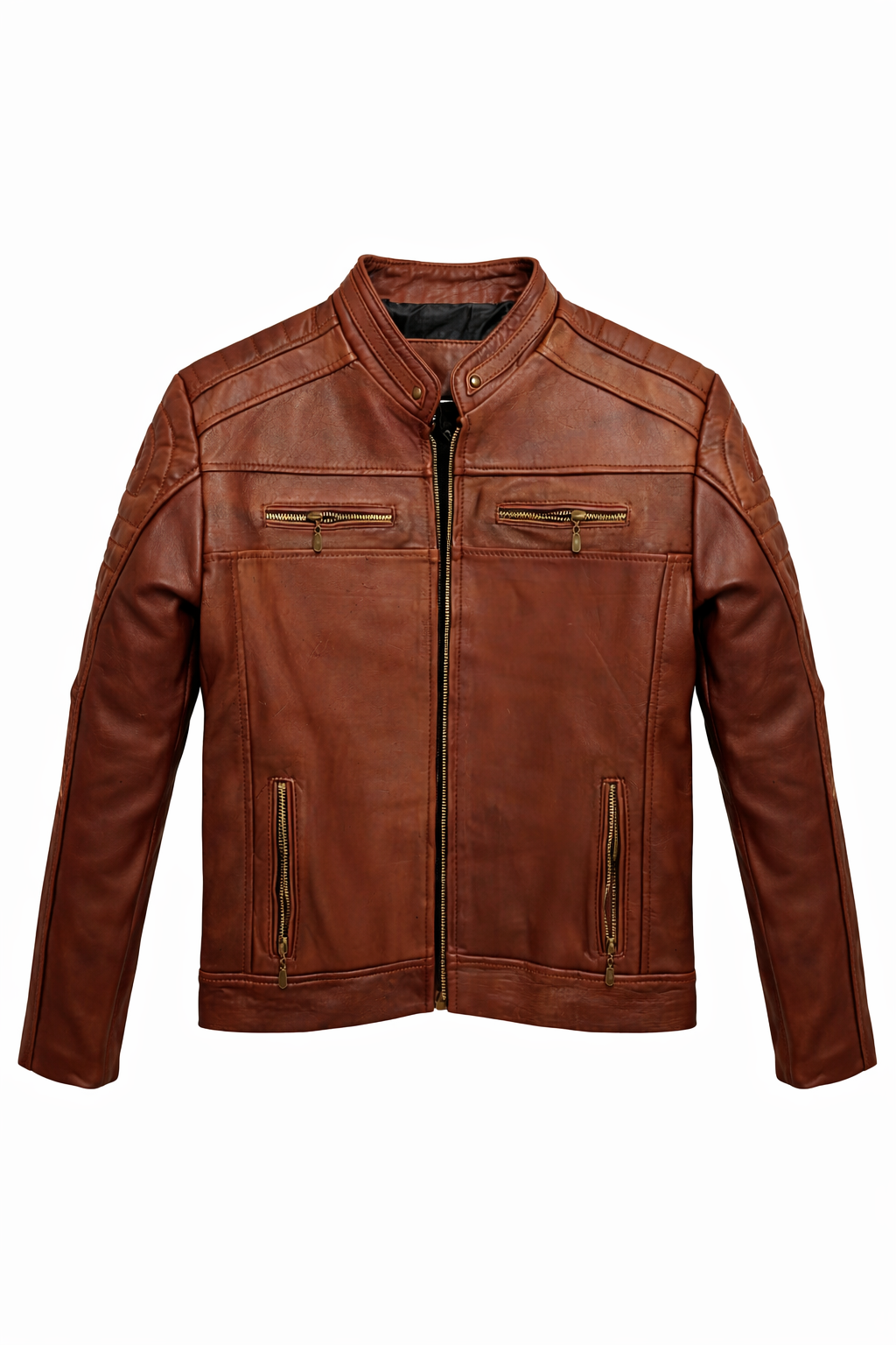 Chamarra de hombre piel