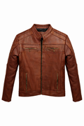 Chamarra de hombre piel