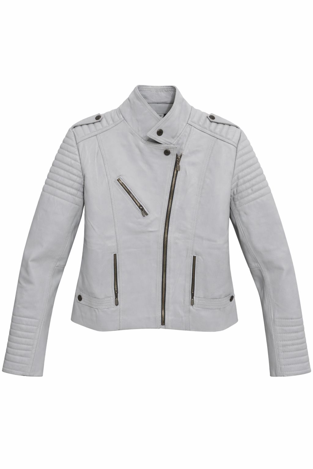 Chamarra de mujer de piel