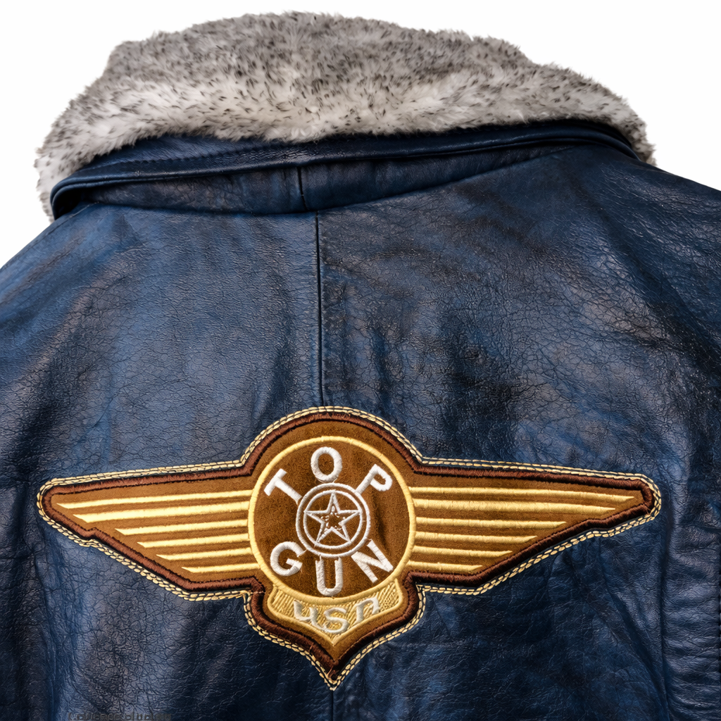 CHAQUETA DE CUERO TOP GUN